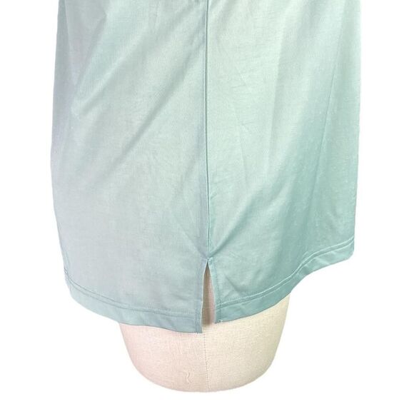 Varley Tank Top Women L Blue Stretch Textured Sleeveless Athletic Gym Running - Picture 4 of 7